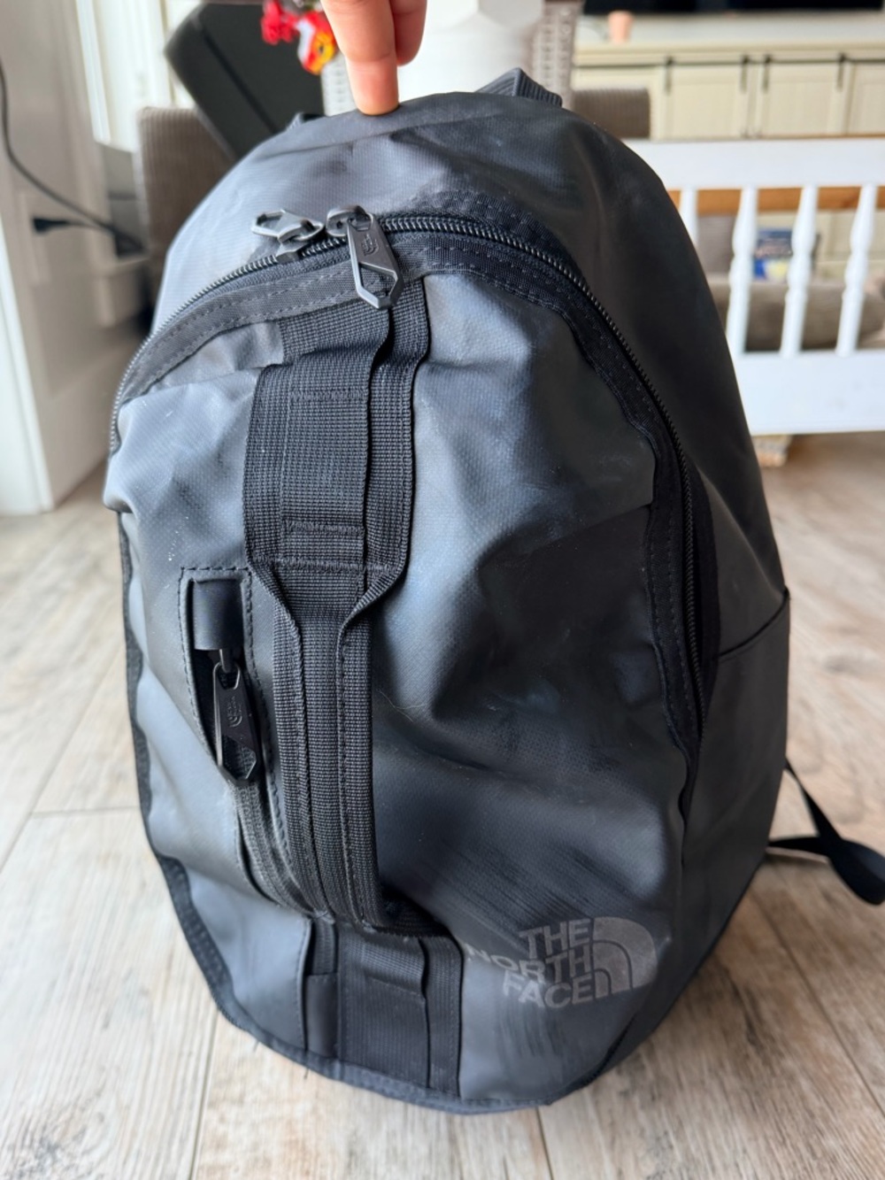 The North Face Base Camp Climbing Black Small Backpack Handle Bag